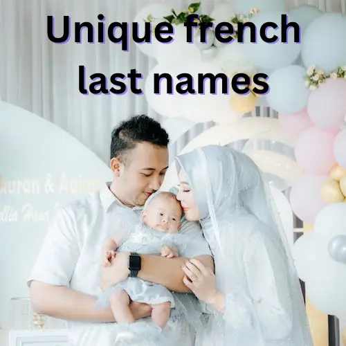 Unique french last names