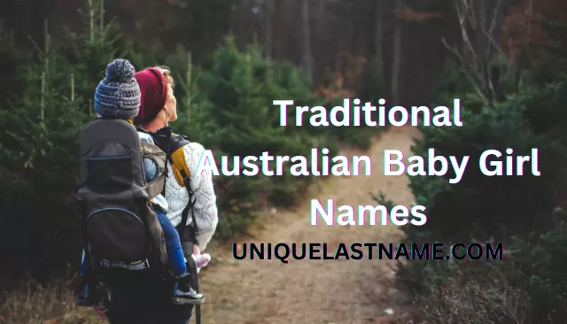 Traditional Australian Baby Girl Names